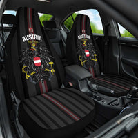 Austria Football Car Seat Cover 2026 Go Das Team Striped Style - Wonder Print Shop