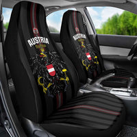 Austria Football Car Seat Cover 2026 Go Das Team Striped Style - Wonder Print Shop