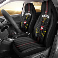 Austria Football Car Seat Cover 2026 Go Das Team Striped Style - Wonder Print Shop
