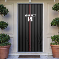 Custom Austria Football Door Cover 2026 Go Das Team Striped Style - Wonder Print Shop