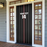 Custom Austria Football Door Cover 2026 Go Das Team Striped Style - Wonder Print Shop
