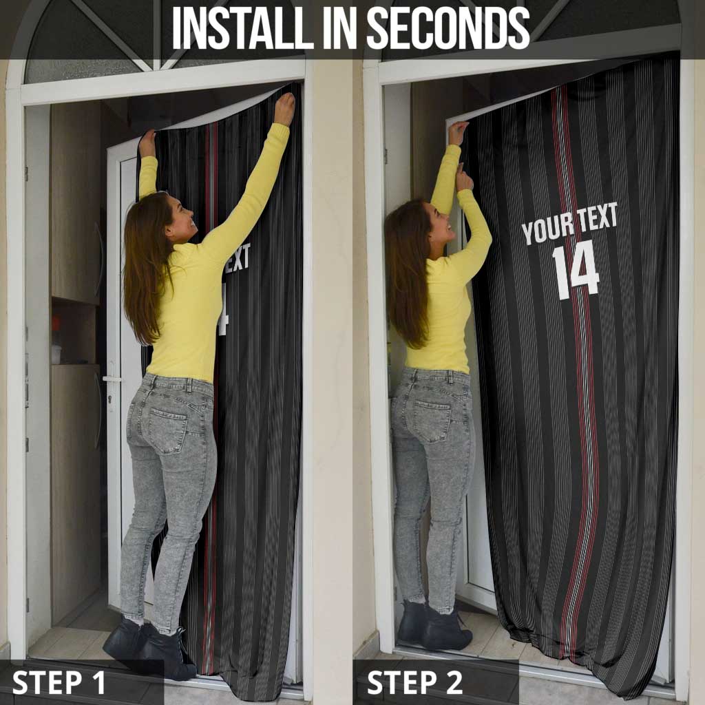 Custom Austria Football Door Cover 2026 Go Das Team Striped Style - Wonder Print Shop