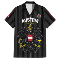 Custom Austria Football Family Matching Tank Maxi Dress and Hawaiian Shirt 2026 Go Das Team Striped Style - Wonder Print Shop