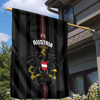 Austria Football Garden Flag 2026 Go Das Team Striped Style - Wonder Print Shop
