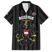 Custom Austria Football Hawaiian Shirt 2026 Go Das Team Striped Style - Wonder Print Shop