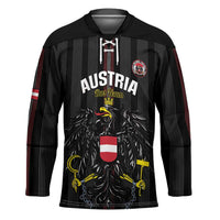 Custom Austria Football Hockey Jersey 2026 Go Das Team Striped Style - Wonder Print Shop
