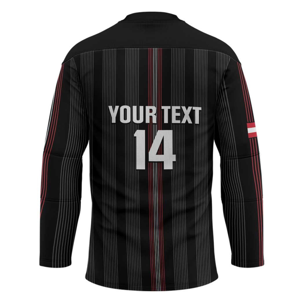 Custom Austria Football Hockey Jersey 2026 Go Das Team Striped Style - Wonder Print Shop