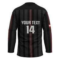 Custom Austria Football Hockey Jersey 2026 Go Das Team Striped Style - Wonder Print Shop