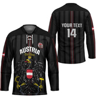 Custom Austria Football Hockey Jersey 2026 Go Das Team Striped Style - Wonder Print Shop