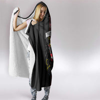 Austria Football Hooded Blanket 2026 Go Das Team Striped Style - Wonder Print Shop