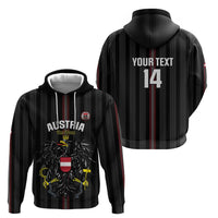 Custom Austria Football Hoodie 2026 Go Das Team Striped Style - Wonder Print Shop