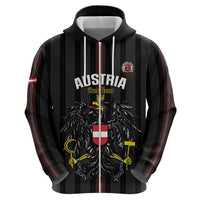 Custom Austria Football Hoodie 2026 Go Das Team Striped Style - Wonder Print Shop