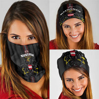 Austria Football Neck Gaiter 2026 Go Das Team Striped Style - Wonder Print Shop