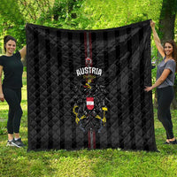 Austria Football Quilt 2026 Go Das Team Striped Style - Wonder Print Shop