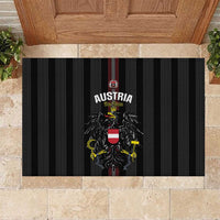 Austria Football Rubber Doormat 2026 Go Das Team Striped Style - Wonder Print Shop
