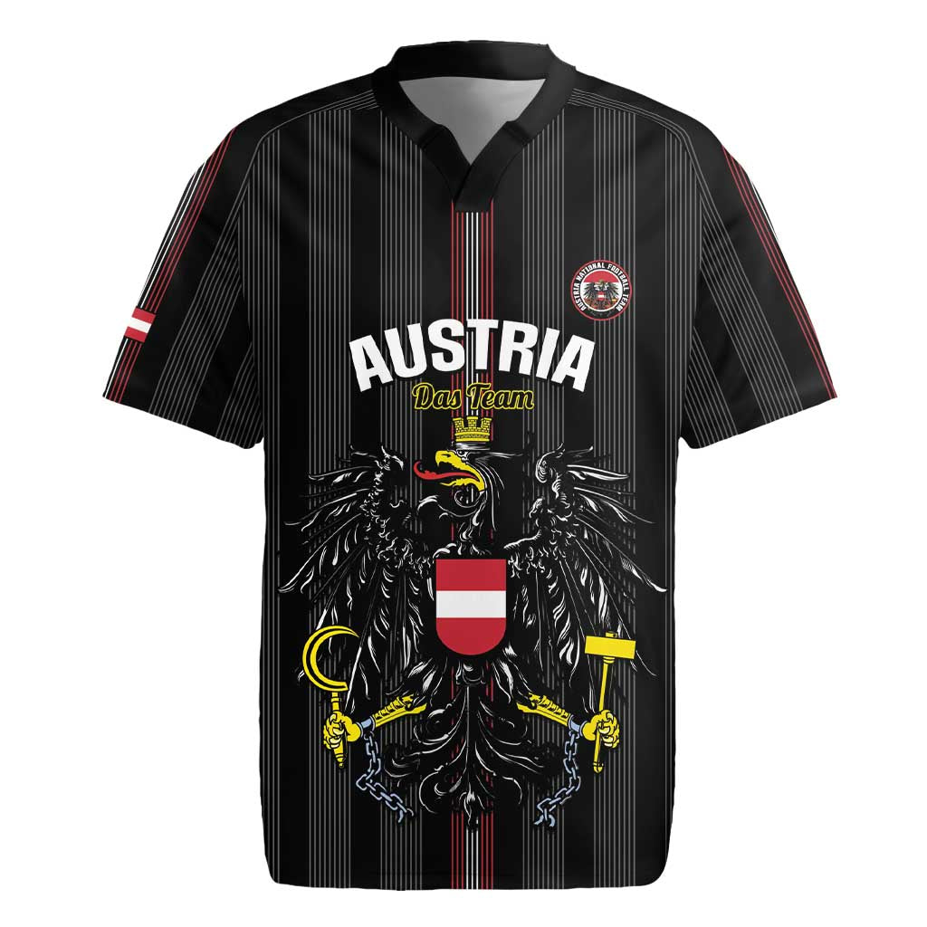 Custom Austria Football Rugby Jersey 2026 Go Das Team Striped Style - Wonder Print Shop