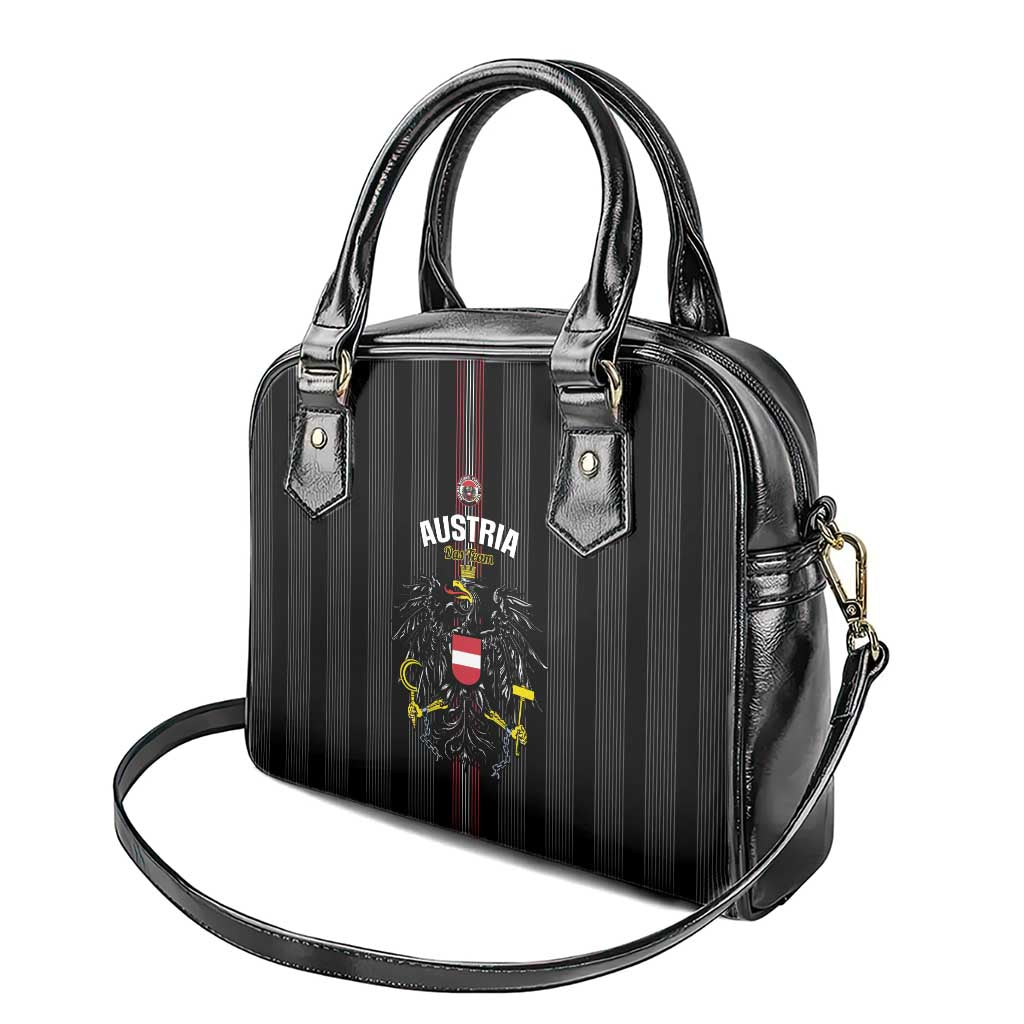 Austria Football Shoulder Handbag 2026 Go Das Team Striped Style - Wonder Print Shop