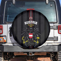 Austria Football Spare Tire Cover 2026 Go Das Team Striped Style - Wonder Print Shop