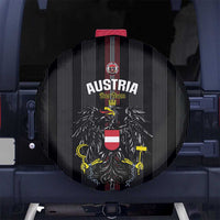 Austria Football Spare Tire Cover 2026 Go Das Team Striped Style - Wonder Print Shop