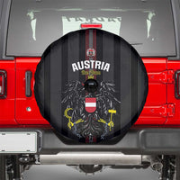 Austria Football Spare Tire Cover 2026 Go Das Team Striped Style - Wonder Print Shop