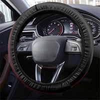 Austria Football Steering Wheel Cover 2026 Go Das Team Striped Style - Wonder Print Shop