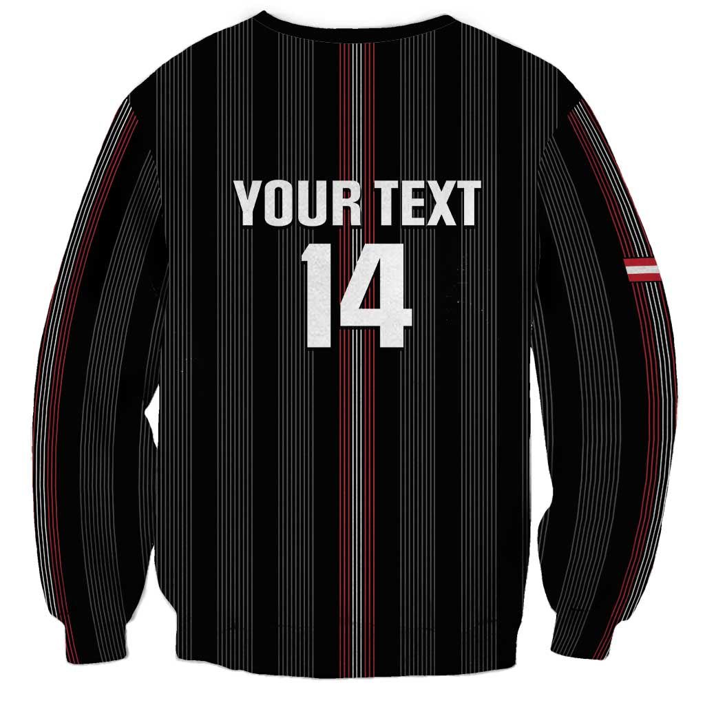 Custom Austria Football Sweatshirt 2026 Go Das Team Striped Style - Wonder Print Shop