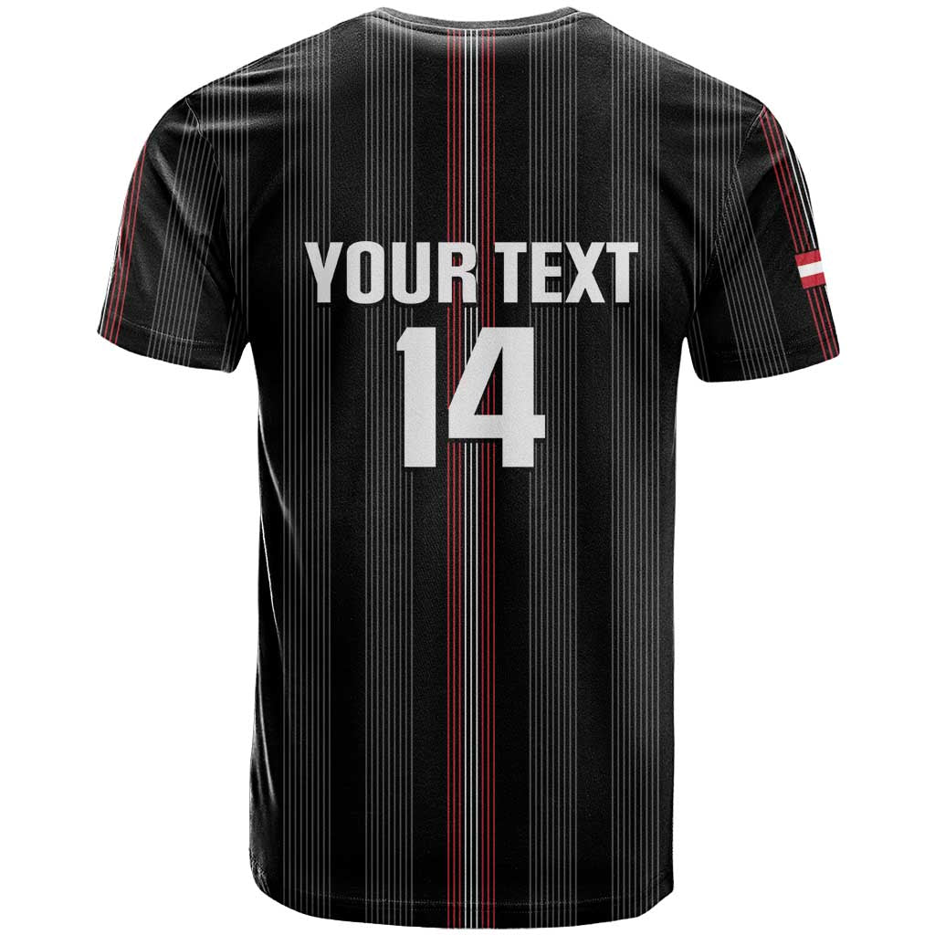 Custom Austria Football T Shirt 2026 Go Das Team Striped Style - Wonder Print Shop