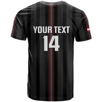Custom Austria Football T Shirt 2026 Go Das Team Striped Style - Wonder Print Shop