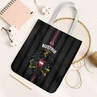 Austria Football Tote Bag 2026 Go Das Team Striped Style - Wonder Print Shop