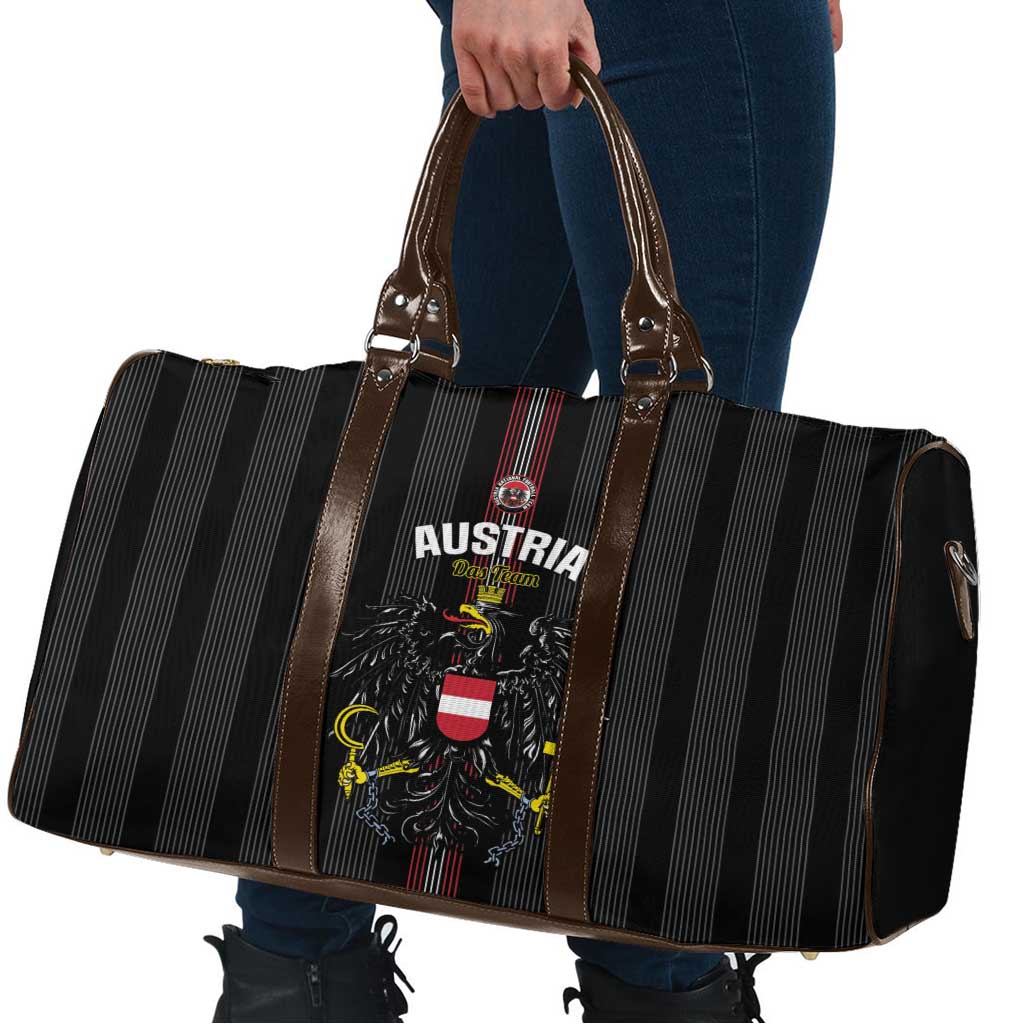 Austria Football Travel Bag 2026 Go Das Team Striped Style - Wonder Print Shop