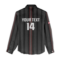 Custom Austria Football Women Casual Shirt 2026 Go Das Team Striped Style - Wonder Print Shop