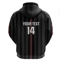 Custom Austria Football Zip Hoodie 2026 Go Das Team Striped Style - Wonder Print Shop