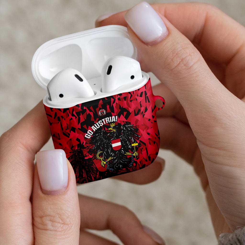 Austria Football AirPods Case 2026 Das Team Black Eagle - Wonder Print Shop