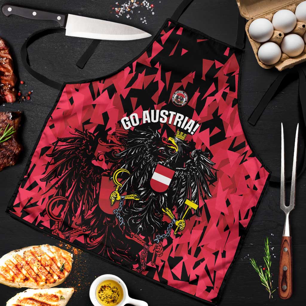 Austria Football Apron 2026 Das Team Black Eagle - Wonder Print Shop