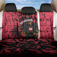 Austria Football Back Car Seat Cover 2026 Das Team Black Eagle - Wonder Print Shop