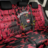 Austria Football Back Car Seat Cover 2026 Das Team Black Eagle - Wonder Print Shop