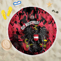 Austria Football Beach Blanket 2026 Das Team Black Eagle - Wonder Print Shop