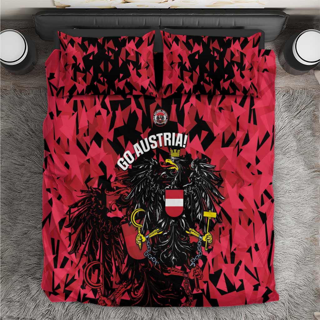 Austria Football Bedding Set 2026 Das Team Black Eagle - Wonder Print Shop