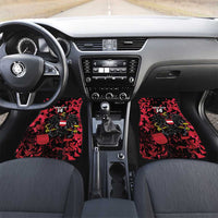 Custom Austria Football Car Mats 2026 Das Team Black Eagle - Wonder Print Shop