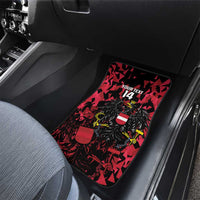 Custom Austria Football Car Mats 2026 Das Team Black Eagle - Wonder Print Shop