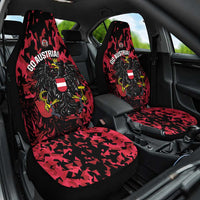 Austria Football Car Seat Cover 2026 Das Team Black Eagle - Wonder Print Shop