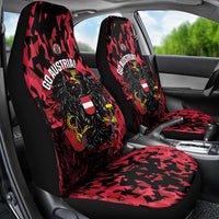 Austria Football Car Seat Cover 2026 Das Team Black Eagle - Wonder Print Shop
