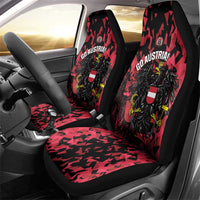 Austria Football Car Seat Cover 2026 Das Team Black Eagle - Wonder Print Shop