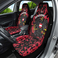 Austria Football Car Seat Cover 2026 Das Team Black Eagle - Wonder Print Shop