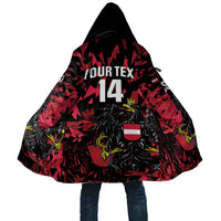 Custom Austria Football Cloak 2026 Das Team Black Eagle - Wonder Print Shop