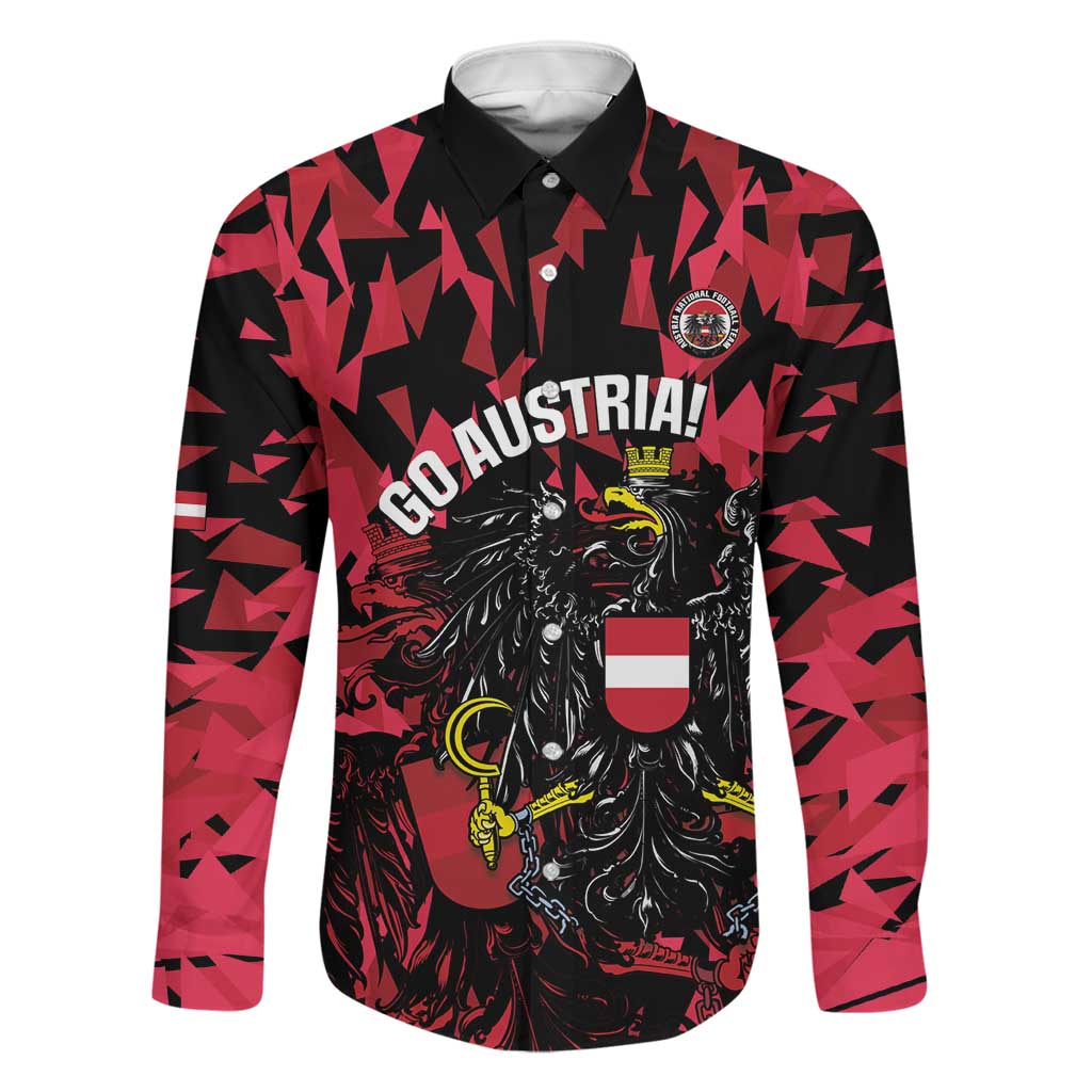 Custom Austria Football Family Matching Summer Maxi Dress and Hawaiian Shirt 2026 Das Team Black Eagle - Wonder Print Shop