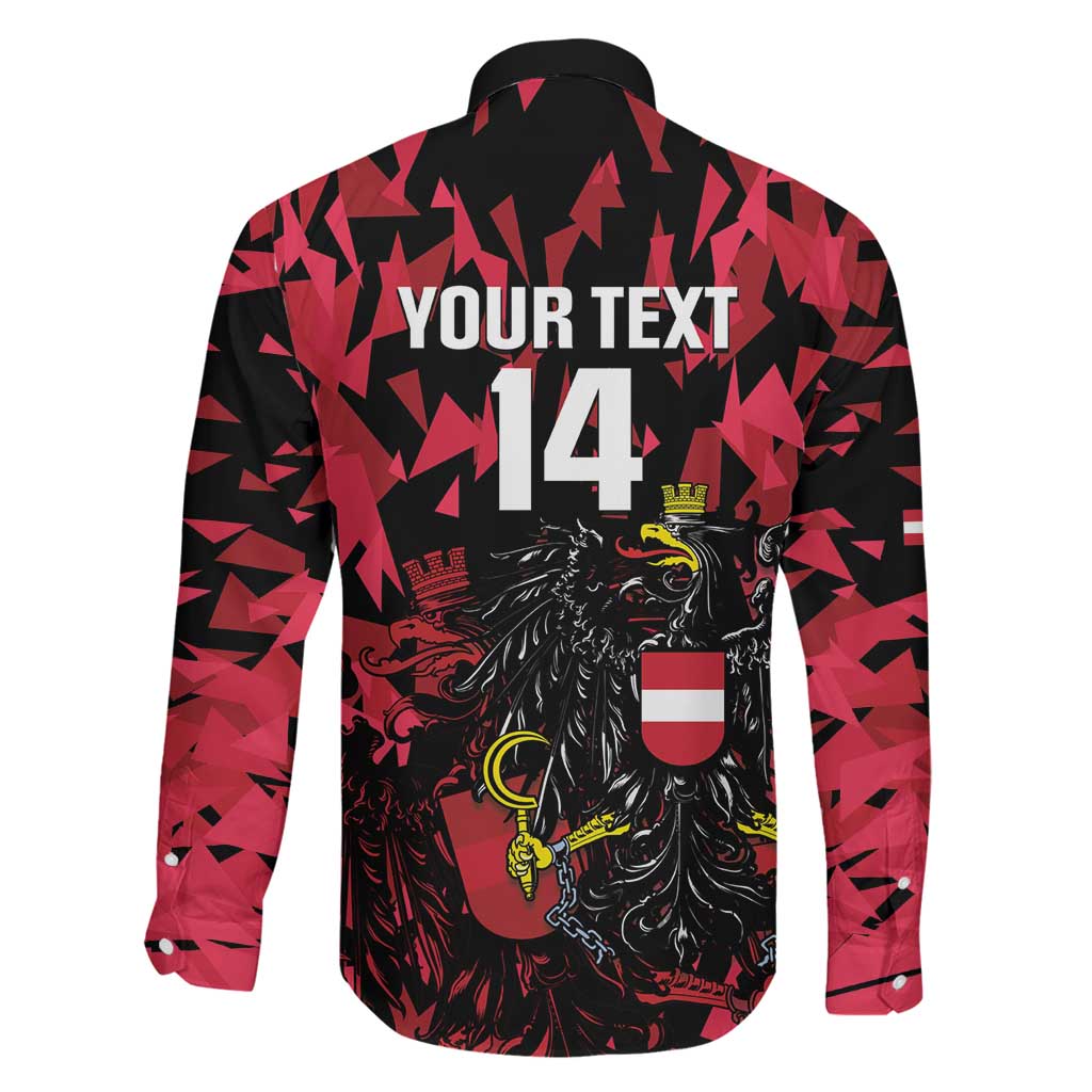 Custom Austria Football Family Matching Summer Maxi Dress and Hawaiian Shirt 2026 Das Team Black Eagle - Wonder Print Shop