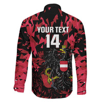 Custom Austria Football Family Matching Summer Maxi Dress and Hawaiian Shirt 2026 Das Team Black Eagle - Wonder Print Shop