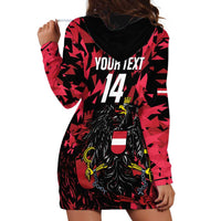 Custom Austria Football Hoodie Dress 2026 Das Team Black Eagle - Wonder Print Shop