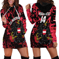 Custom Austria Football Hoodie Dress 2026 Das Team Black Eagle - Wonder Print Shop